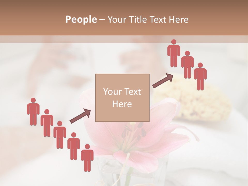 Taking A Bath PowerPoint Template