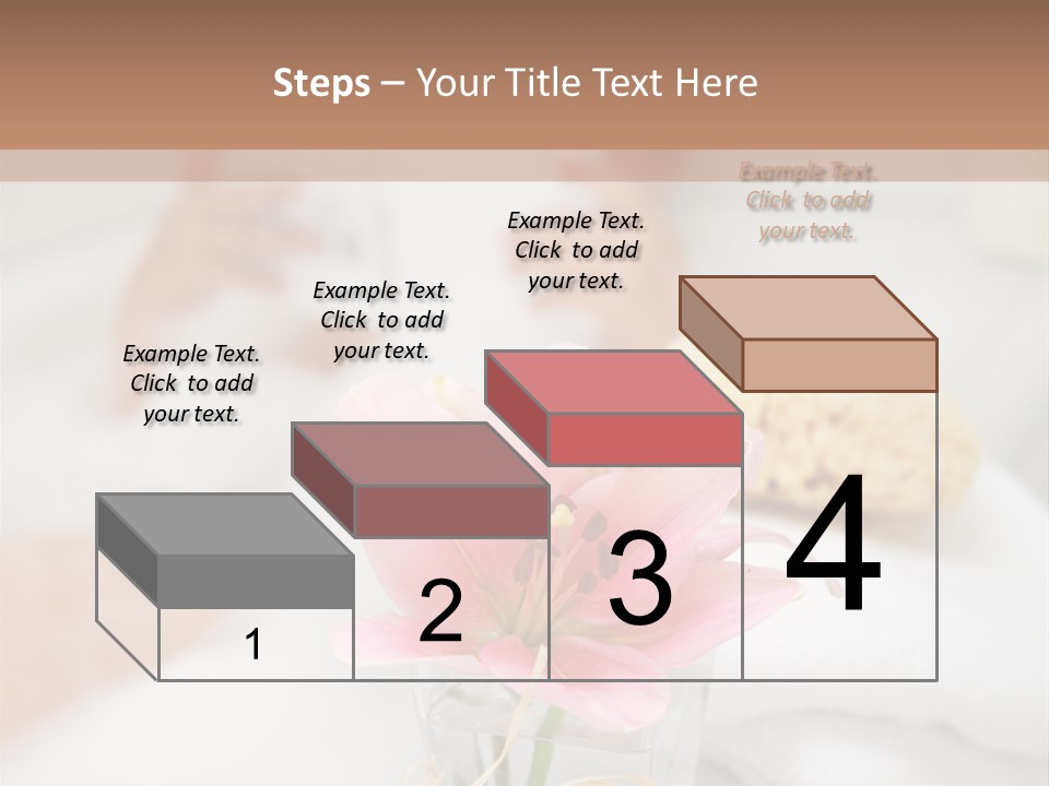 Taking A Bath PowerPoint Template