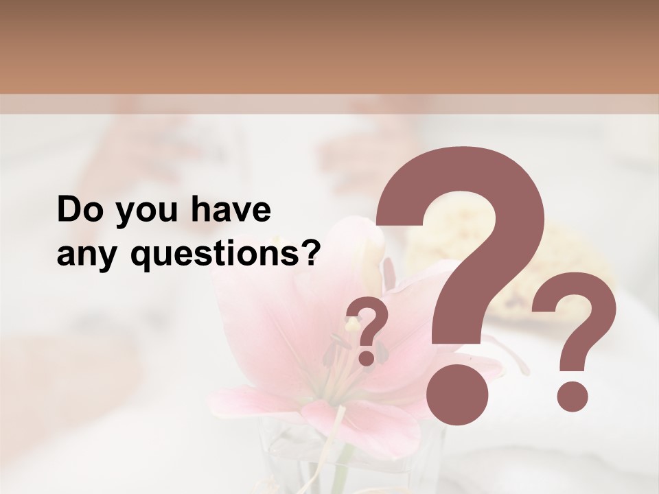 Taking A Bath PowerPoint Template