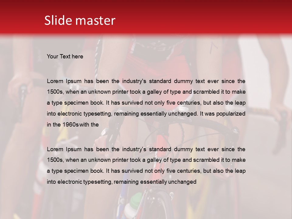 Triatlon 05 PowerPoint Template