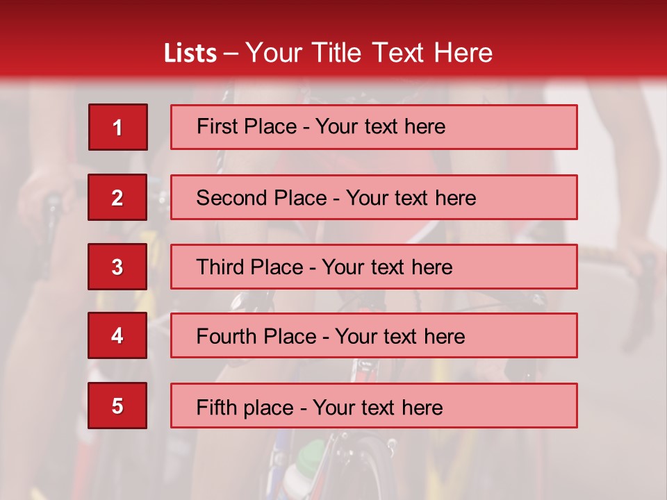 Triatlon 05 PowerPoint Template