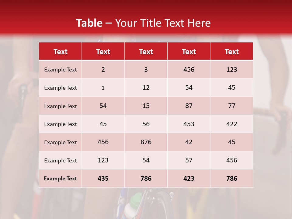 Triatlon 05 PowerPoint Template