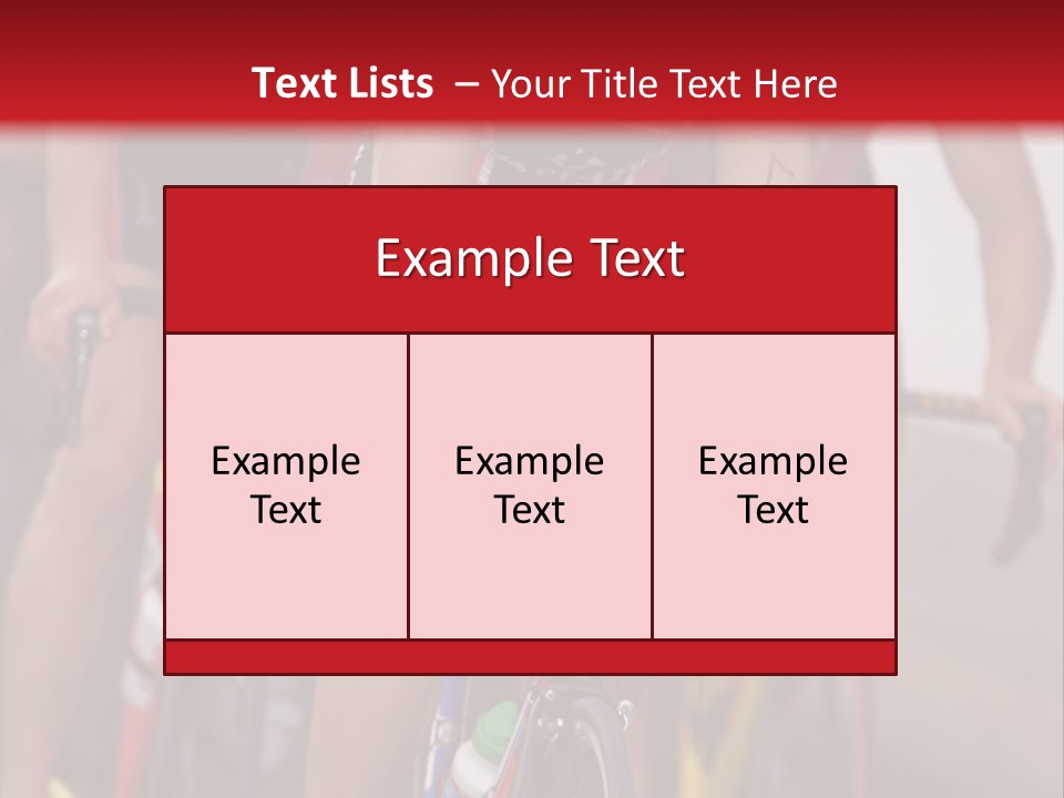 Triatlon 05 PowerPoint Template