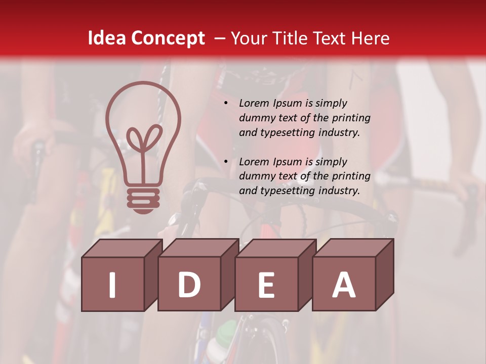 Triatlon 05 PowerPoint Template