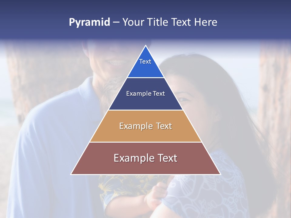 Young Asian Family PowerPoint Template