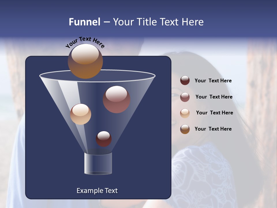 Young Asian Family PowerPoint Template