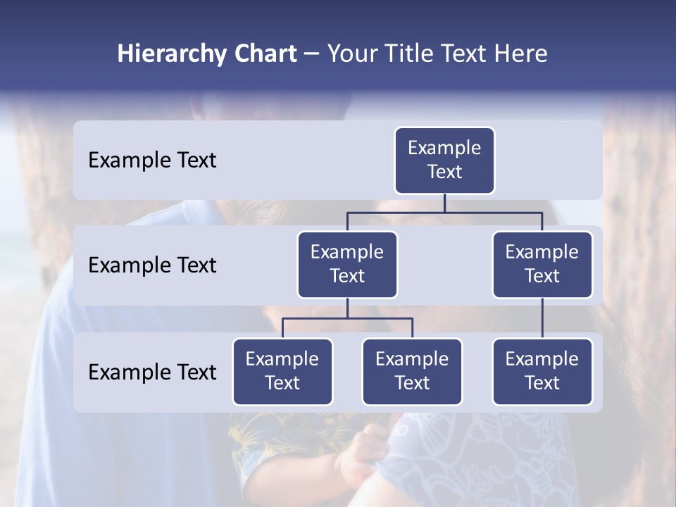 Young Asian Family PowerPoint Template