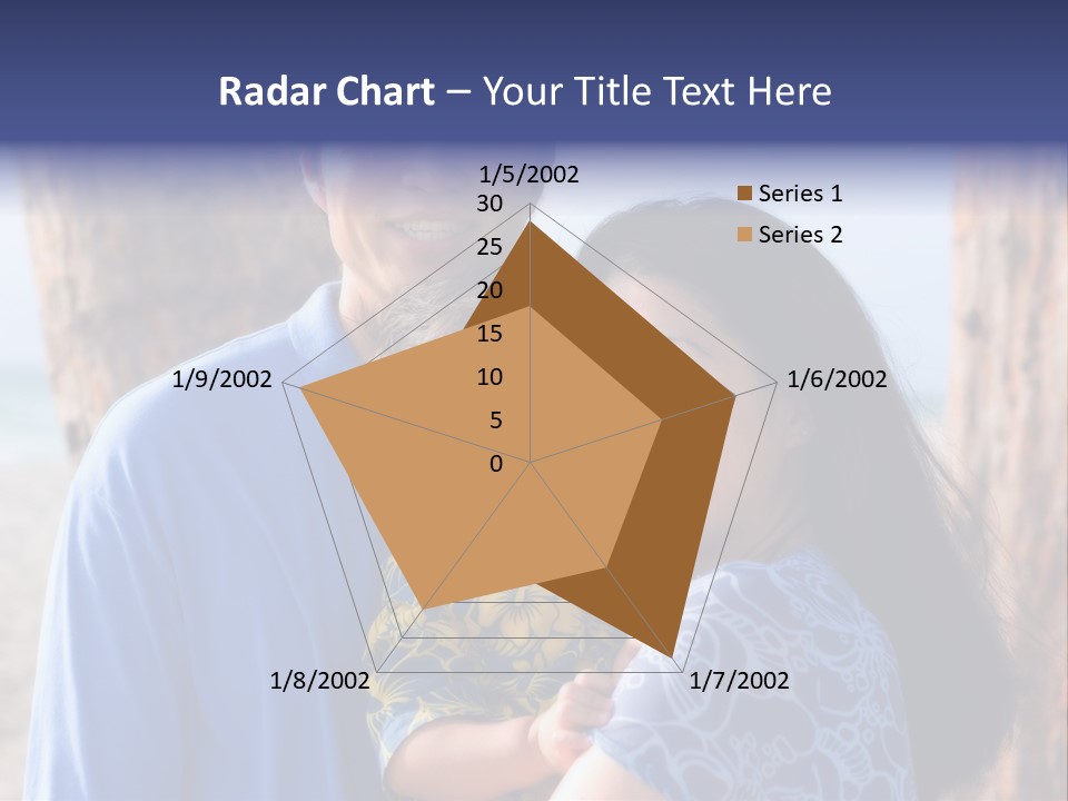 Young Asian Family PowerPoint Template