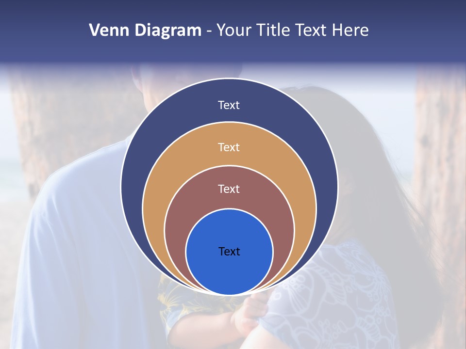 Young Asian Family PowerPoint Template