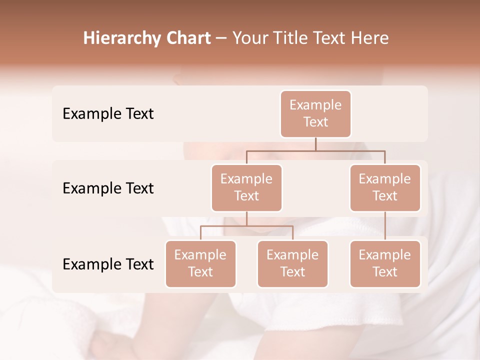A Charming Portrait Of A Little Baby Boy. He Is 6 Months Old In This Series. PowerPoint Template
