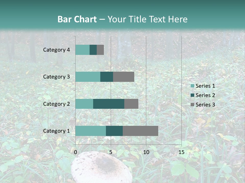 Mushroom In The Forest PowerPoint Template