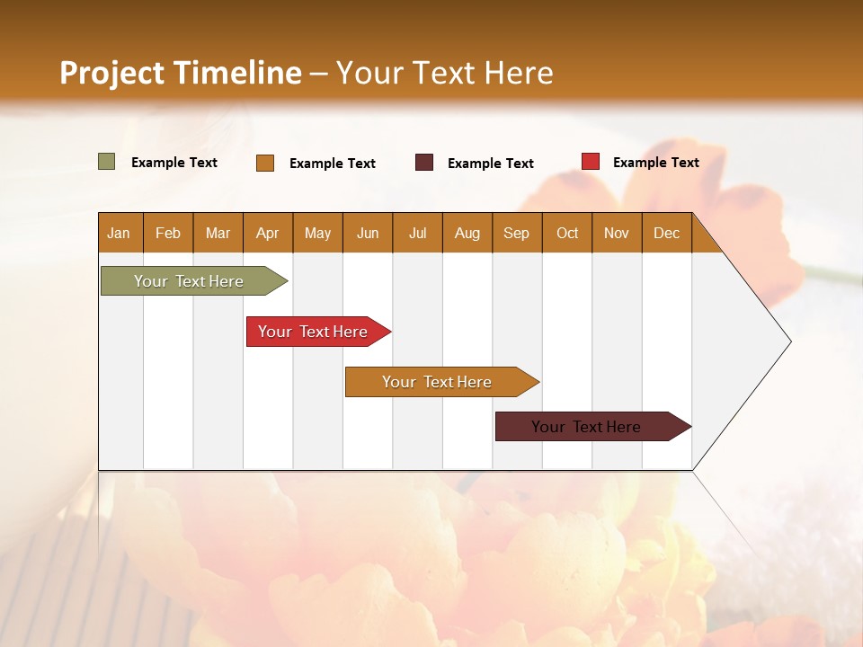 Cosmetic Moisturizing Cream And Candle With Flowers PowerPoint Template