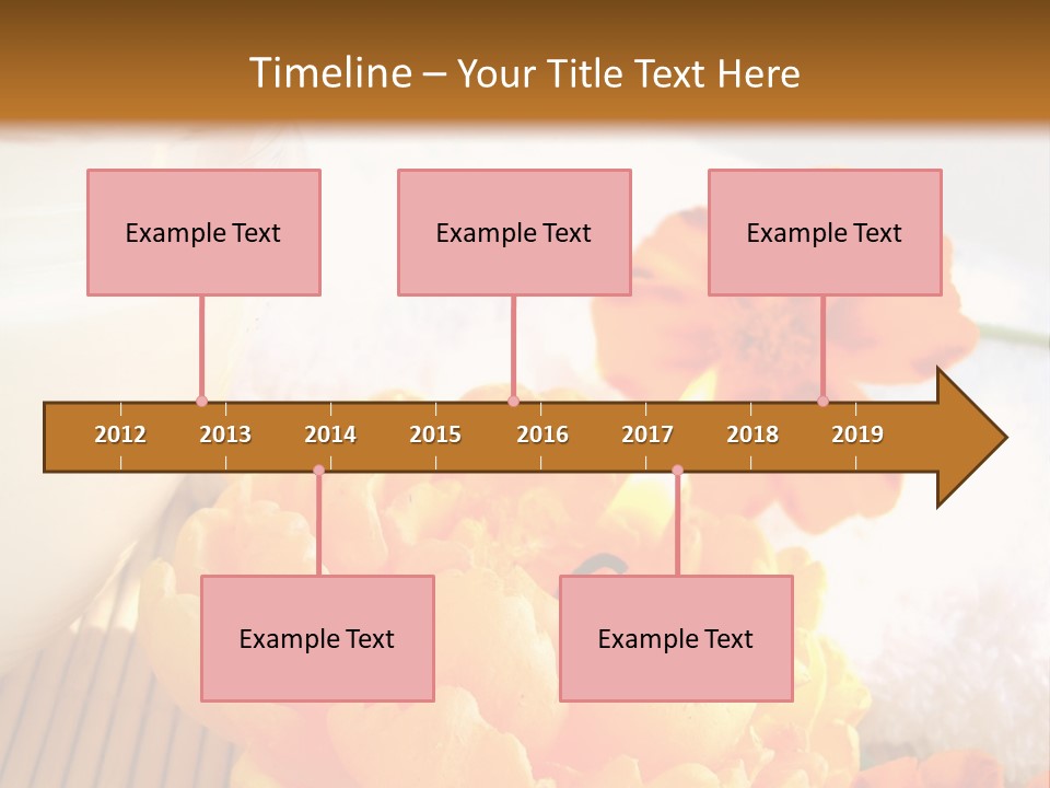 Cosmetic Moisturizing Cream And Candle With Flowers PowerPoint Template