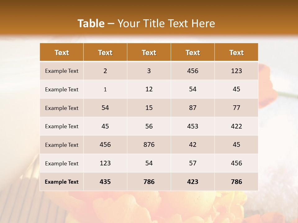 Cosmetic Moisturizing Cream And Candle With Flowers PowerPoint Template