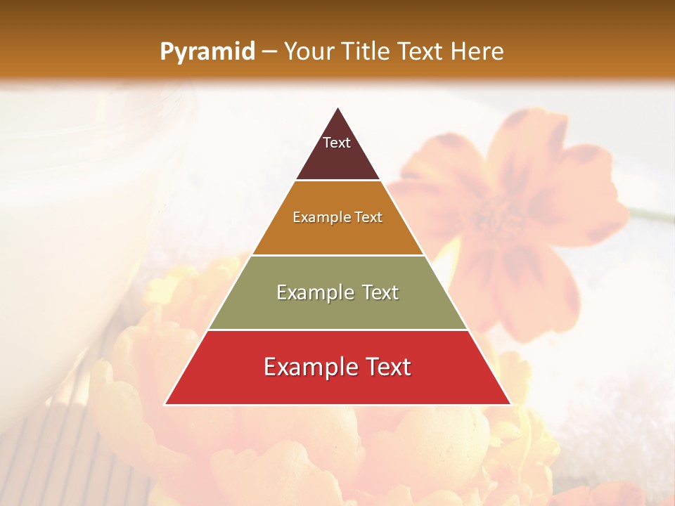 Cosmetic Moisturizing Cream And Candle With Flowers PowerPoint Template