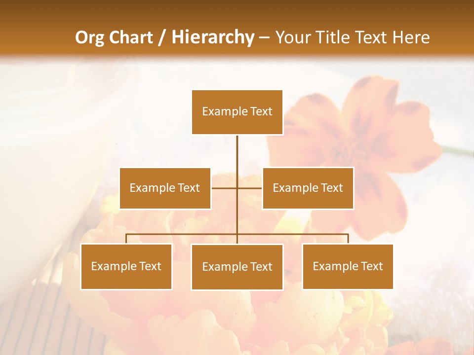 Cosmetic Moisturizing Cream And Candle With Flowers PowerPoint Template