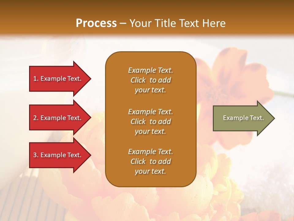 Cosmetic Moisturizing Cream And Candle With Flowers PowerPoint Template