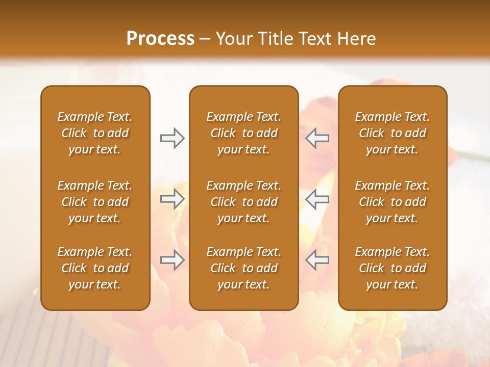 Cosmetic Moisturizing Cream And Candle With Flowers PowerPoint Template