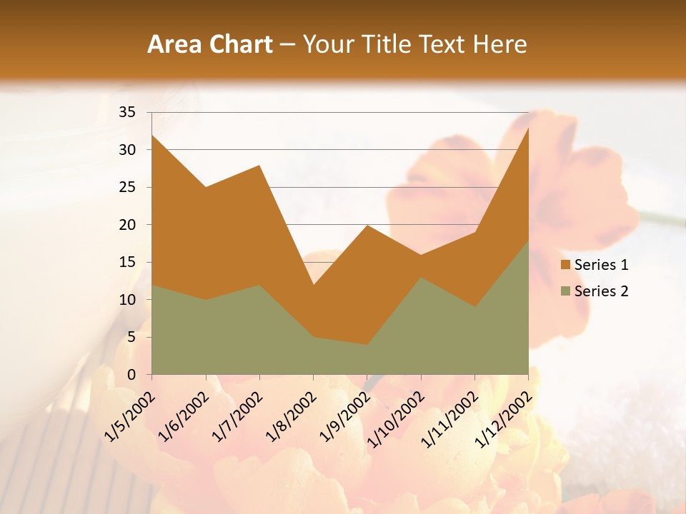 Cosmetic Moisturizing Cream And Candle With Flowers PowerPoint Template