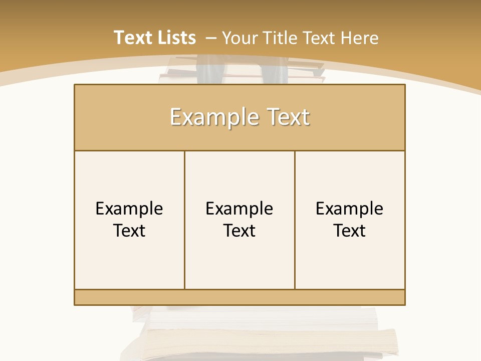 Guy Sits On A Pile Of Books And Reads PowerPoint Template