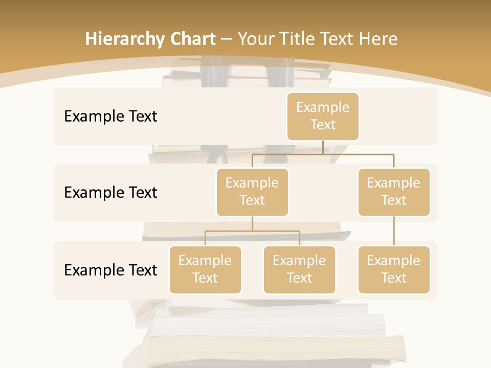 Guy Sits On A Pile Of Books And Reads PowerPoint Template