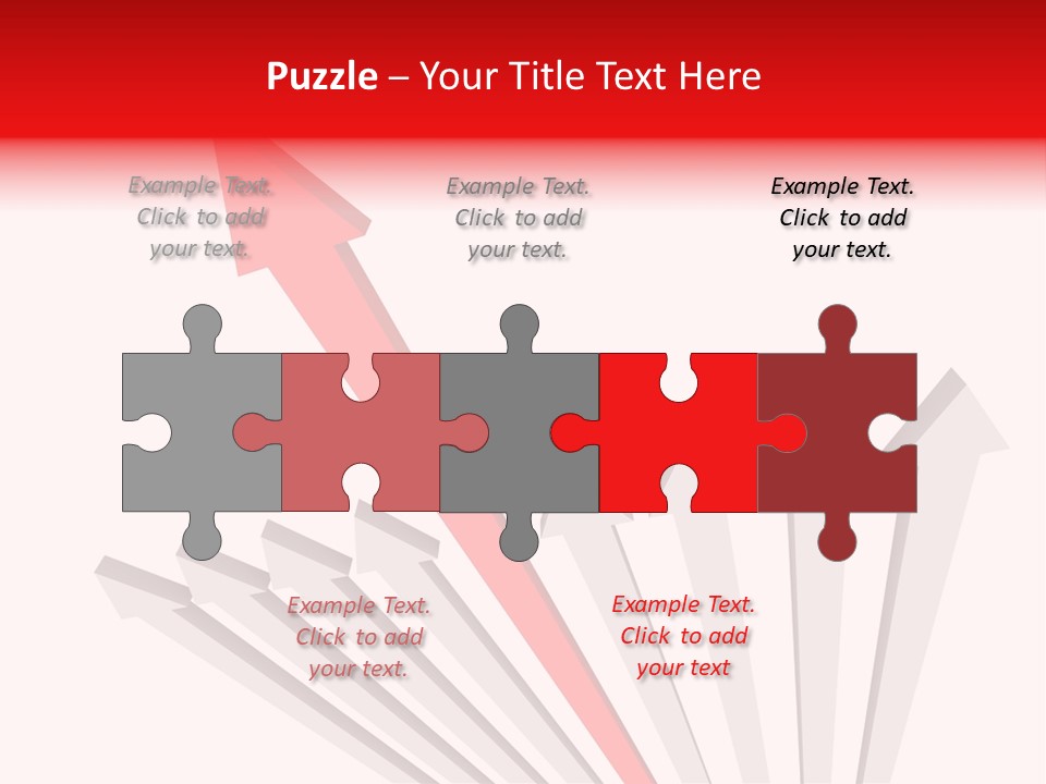 Different Arrow PowerPoint Template