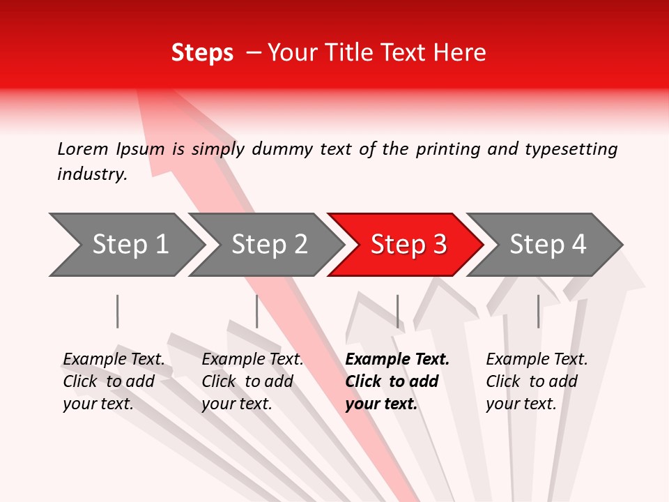 Different Arrow PowerPoint Template
