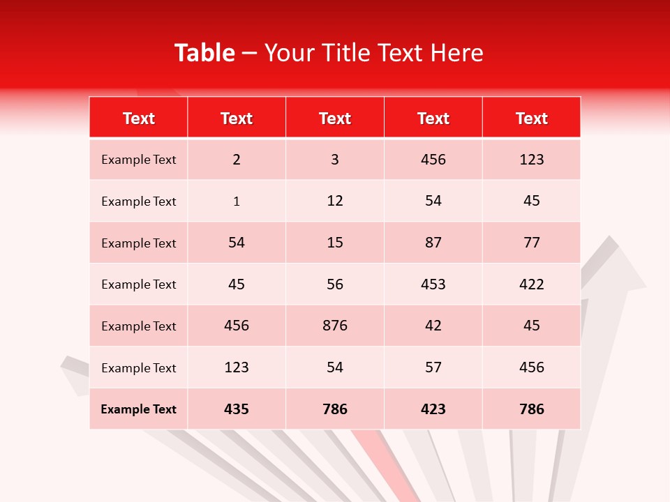 Different Arrow PowerPoint Template
