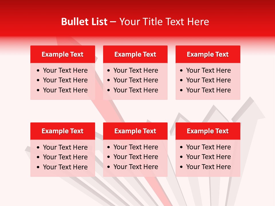 Different Arrow PowerPoint Template