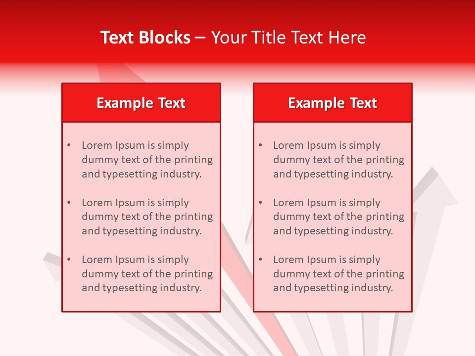 Different Arrow PowerPoint Template