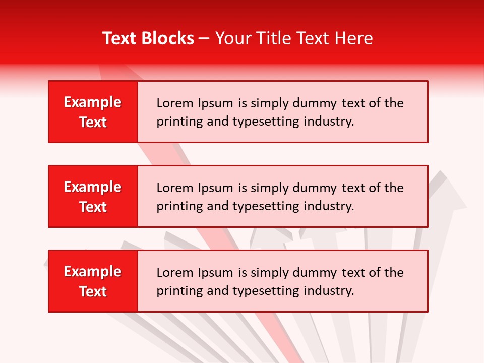 Different Arrow PowerPoint Template