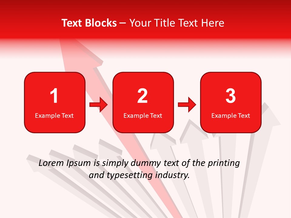 Different Arrow PowerPoint Template