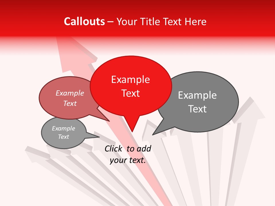 Different Arrow PowerPoint Template