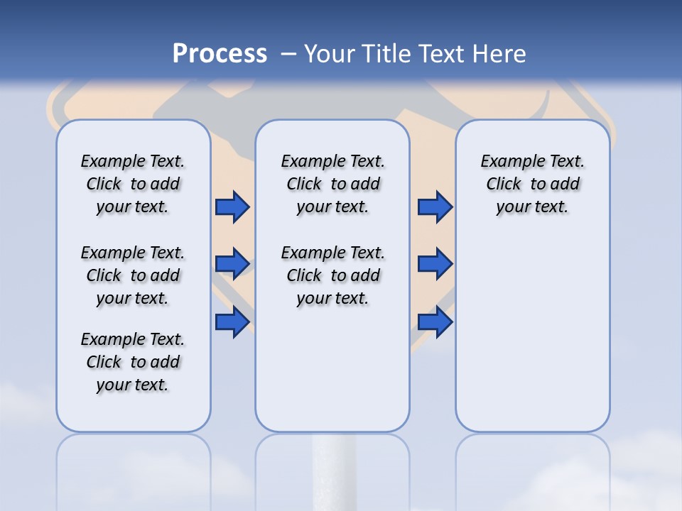 Australian Kangaroo Road Sign PowerPoint Template