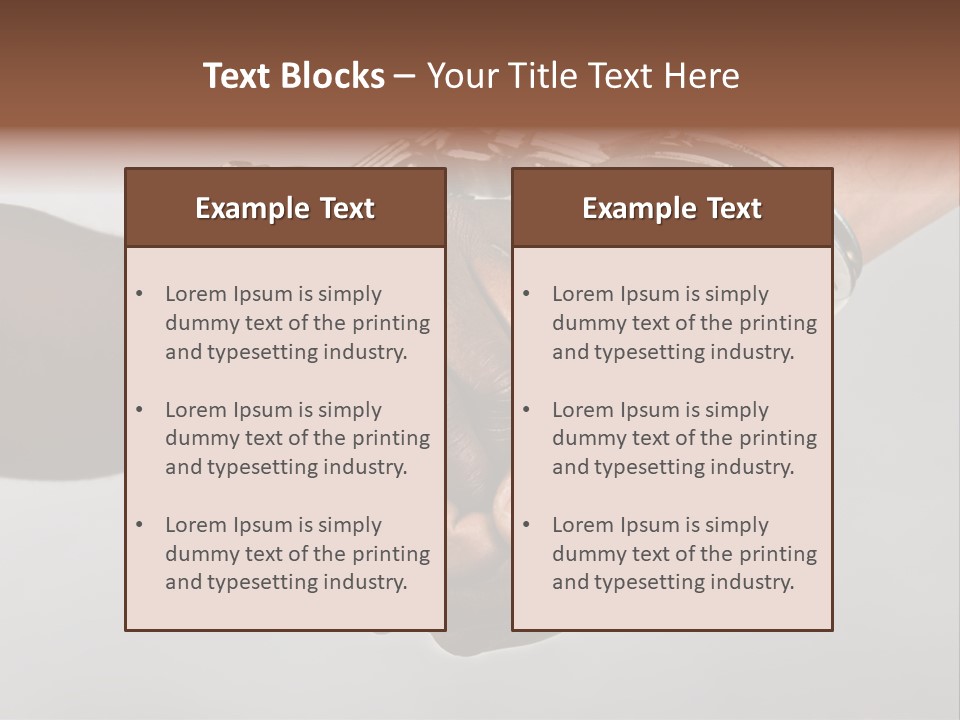 Handcuffed Hands, Revolution Comrades Or Hostage Situations Concept, African American, Hispanic Race. PowerPoint Template