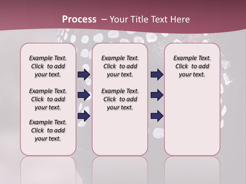 Young African Girl, Tribal Painted Face In White And Red, Partial Desaturated PowerPoint Template