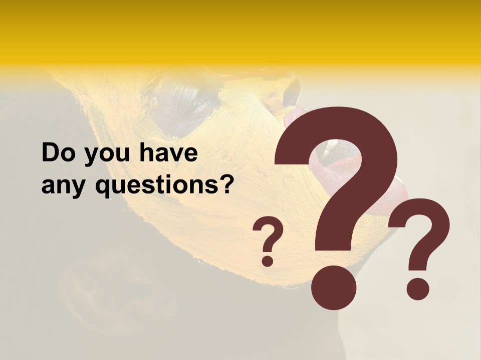 Young African Girl, Tribal Painted Face In Yellow And Red, Harmonic Triangles Use It Portrait Or Landscape PowerPoint Template