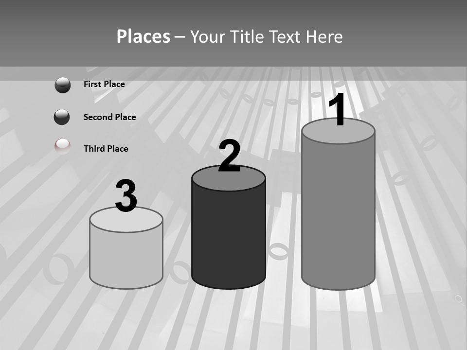 A Black And White Photo Of A Spiral Staircase PowerPoint Template