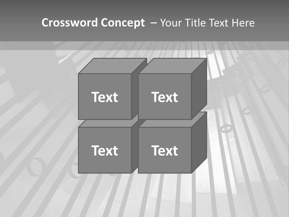 A Black And White Photo Of A Spiral Staircase PowerPoint Template