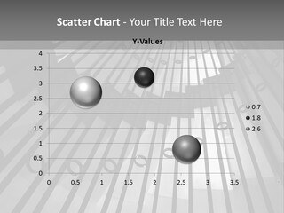 A Black And White Photo Of A Spiral Staircase PowerPoint Template