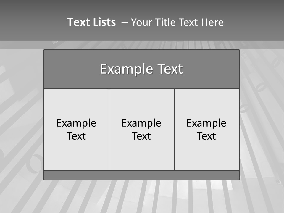 A Black And White Photo Of A Spiral Staircase PowerPoint Template