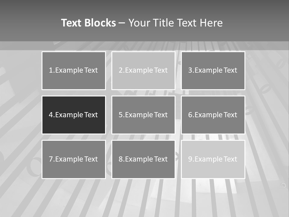 A Black And White Photo Of A Spiral Staircase PowerPoint Template