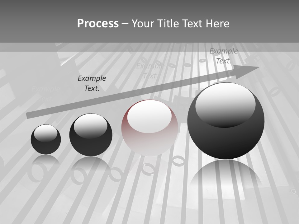 A Black And White Photo Of A Spiral Staircase PowerPoint Template