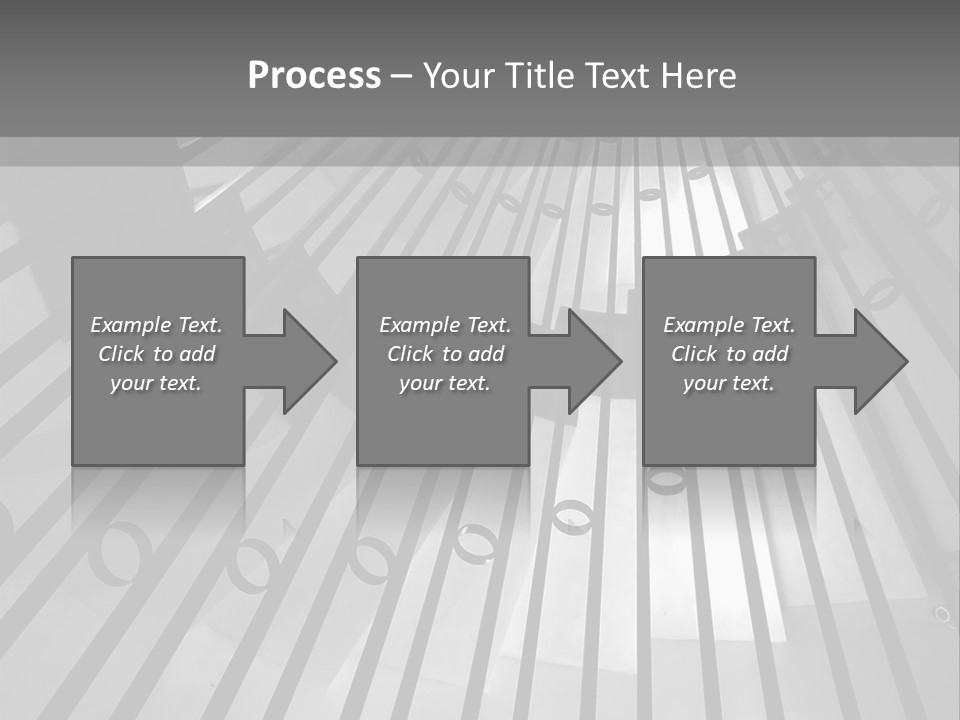 A Black And White Photo Of A Spiral Staircase PowerPoint Template