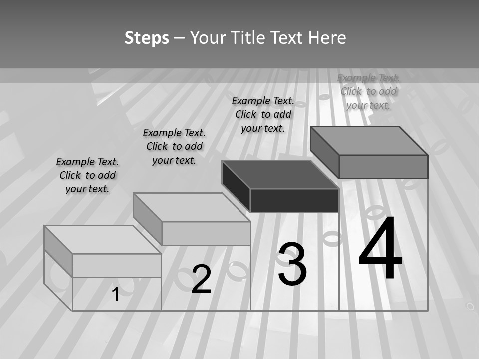 A Black And White Photo Of A Spiral Staircase PowerPoint Template