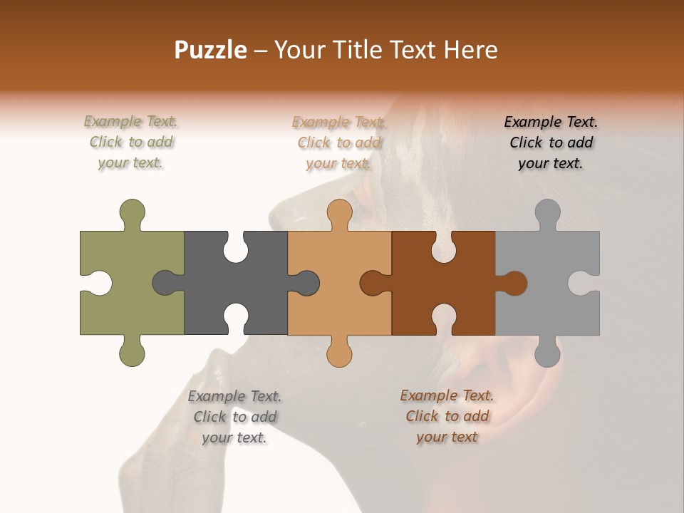 Facial Treatment (Head) PowerPoint Template