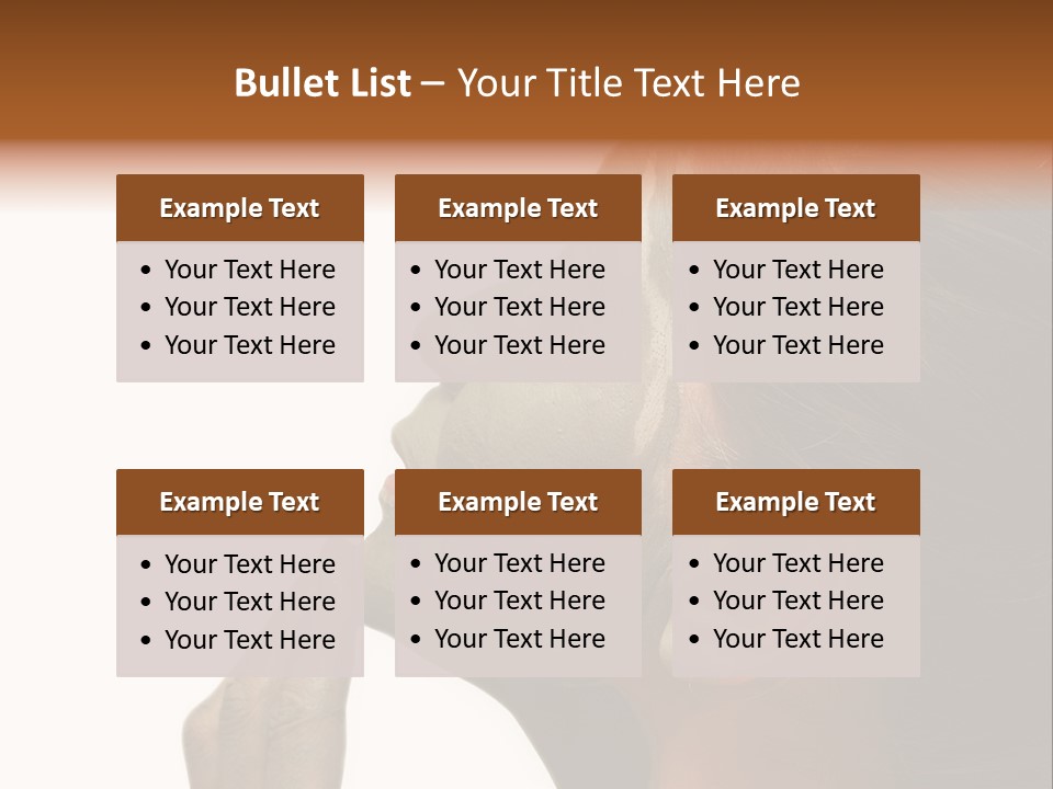 Facial Treatment (Head) PowerPoint Template
