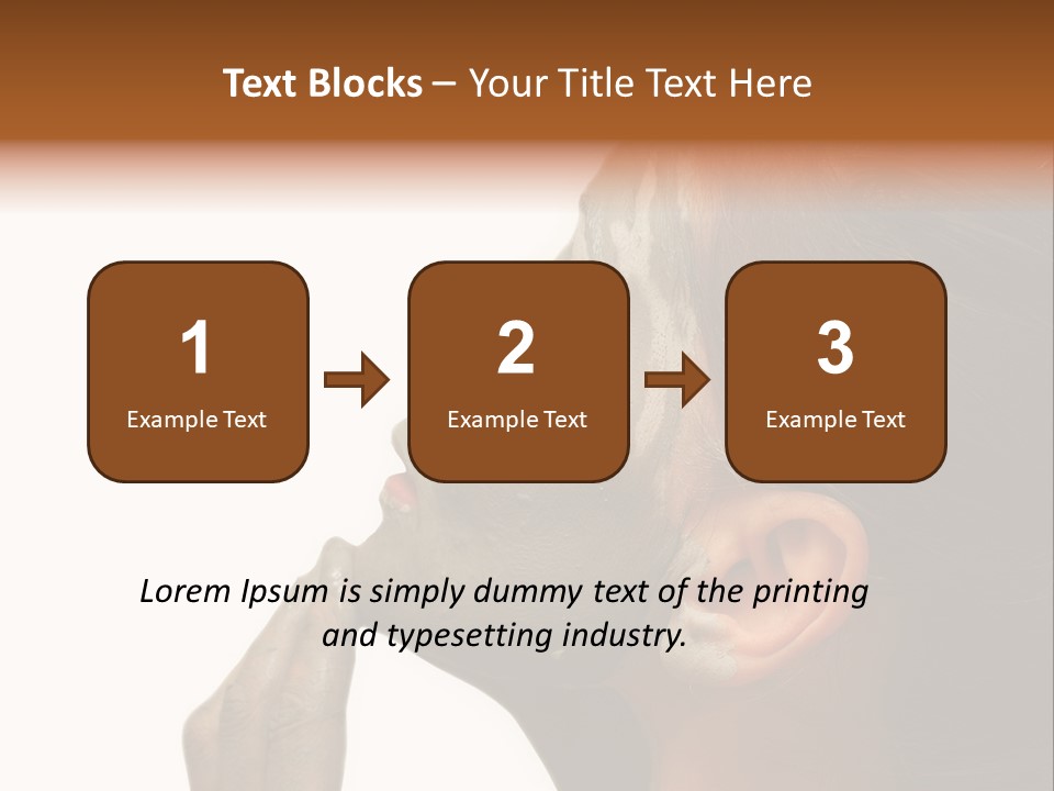 Facial Treatment (Head) PowerPoint Template
