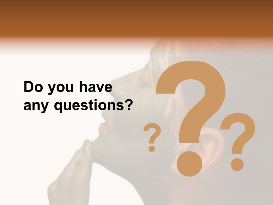 Facial Treatment (Head) PowerPoint Template