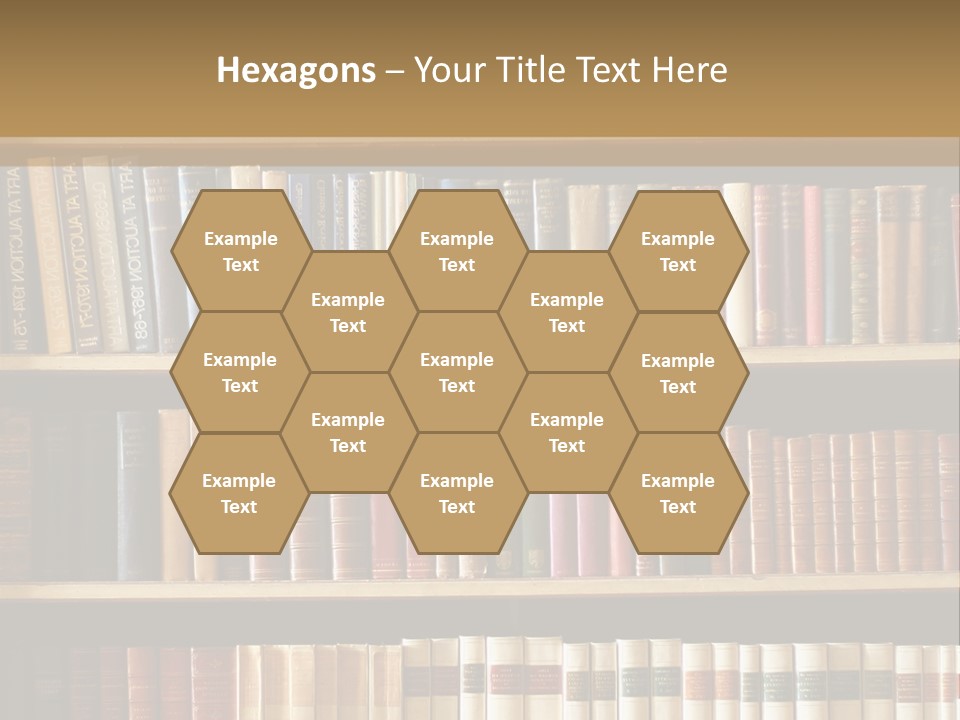 Bookcase PowerPoint Template
